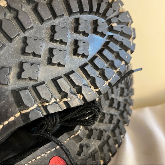 Vintage Carolina Sub Zero Leather Boots 9.5 Steel Toe Thinsulate USA Black - Picture 6 of 7